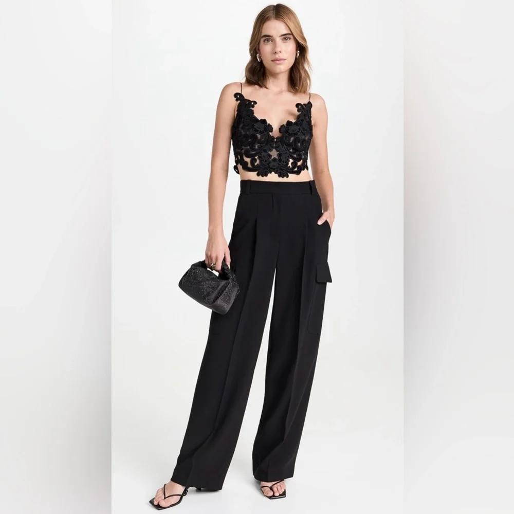 Zimmermann
SENSORY VELVET LACE BODICE AU 3 US 10 - Picture 5 of 11
